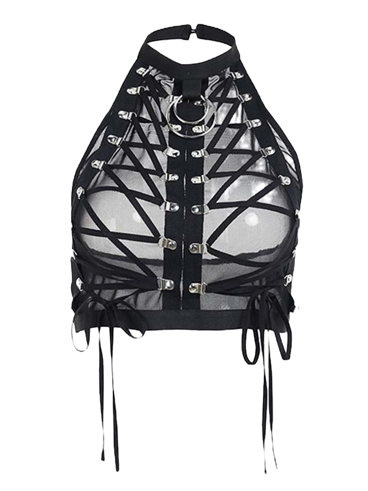 BDSM Laced Crop Top