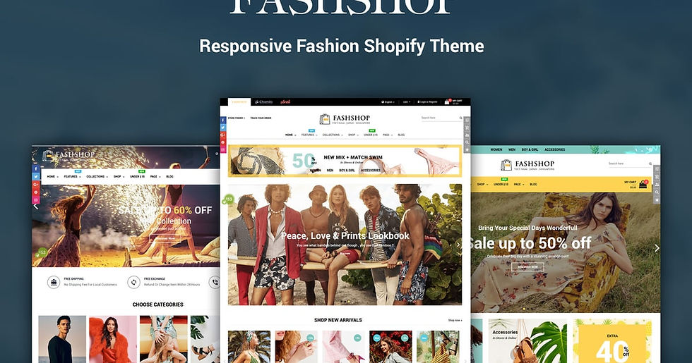 FashShop Shopify Theme