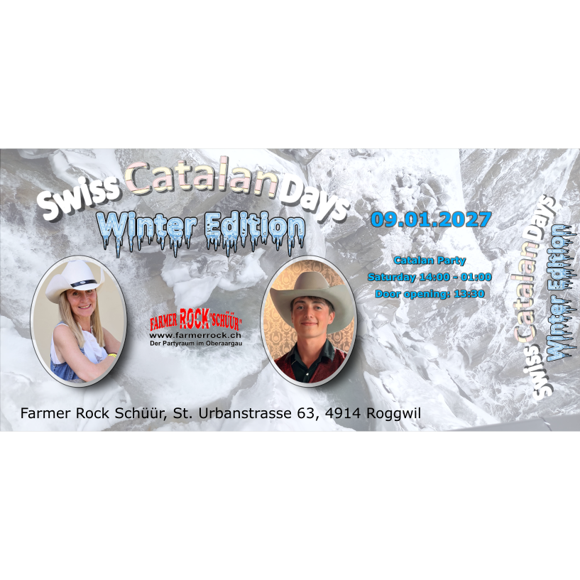 Swiss Catalan Days - Winter Edition Friday 2027
