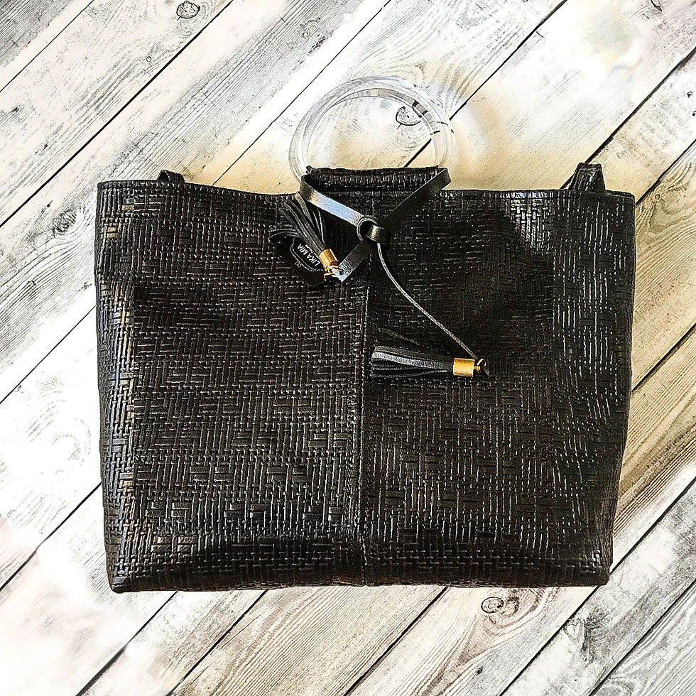 תמונה ממוזערת: Black Tote Bag