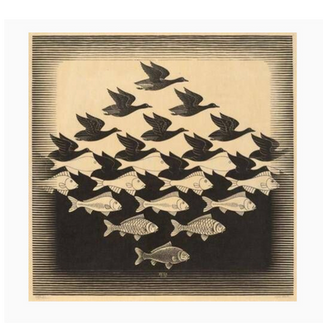 Sky & Water - Escher