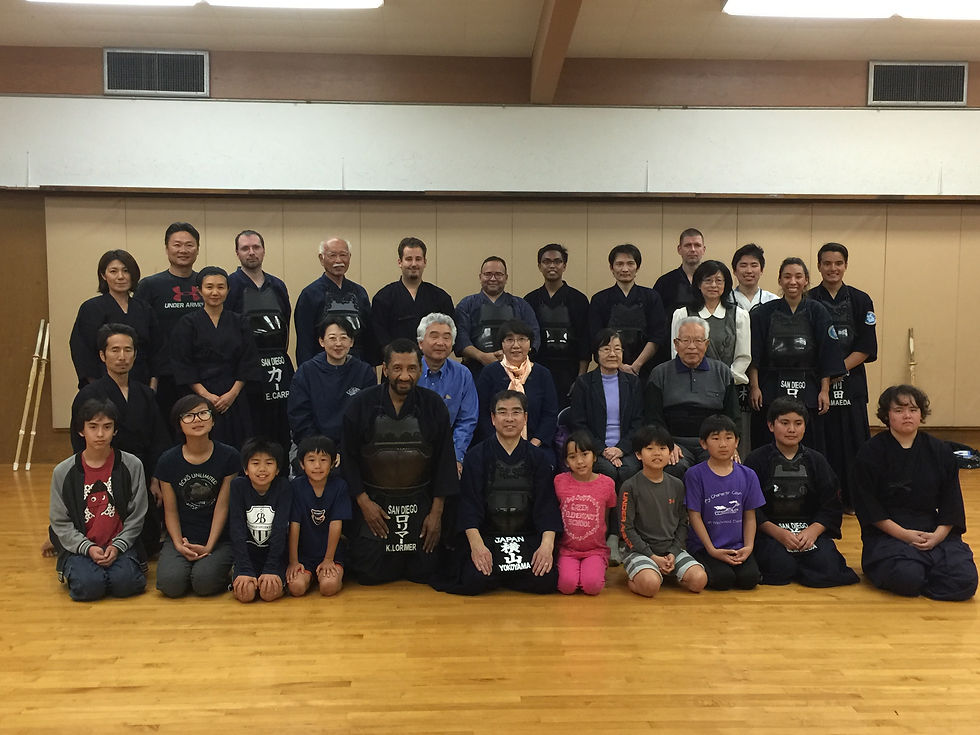 Yokoyama Sensei visit
