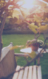 Table in a Garden
