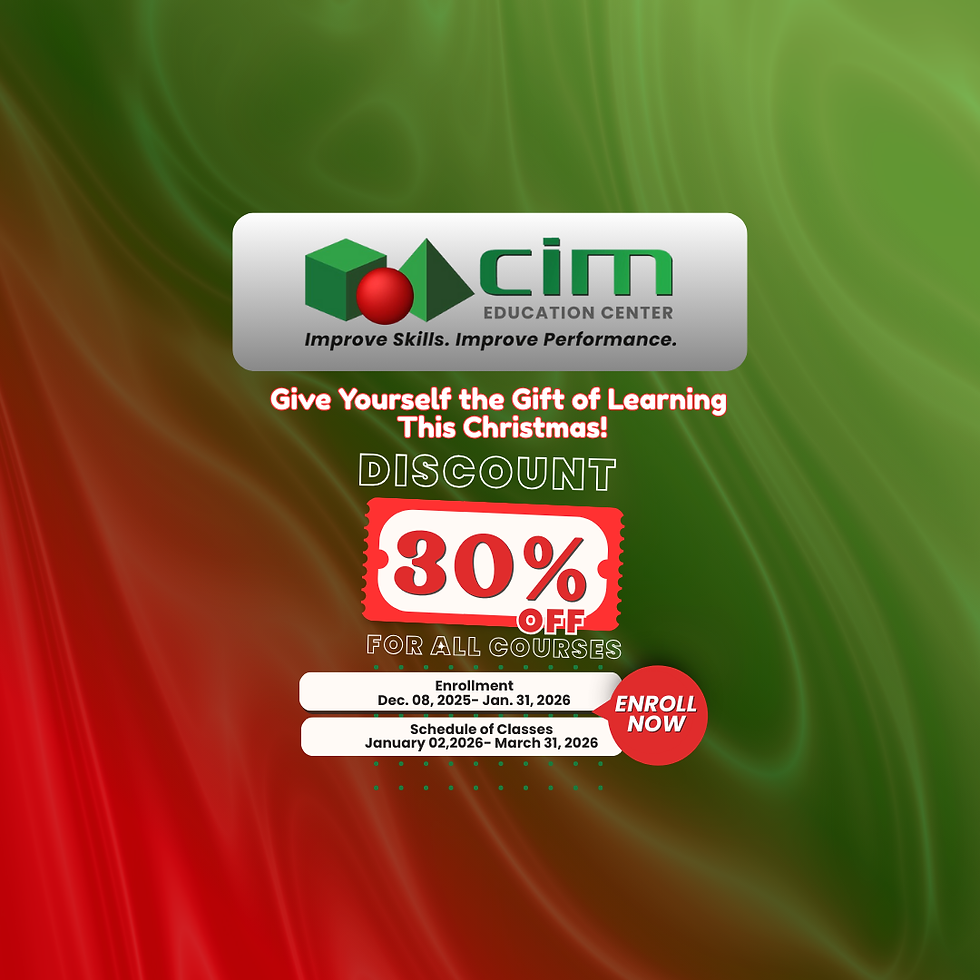 CIM Education Center Discount Promo