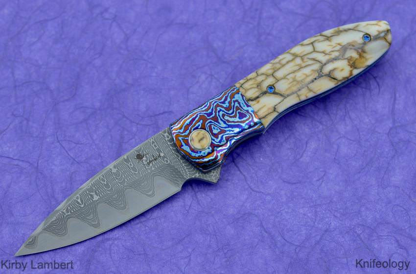 Kirby Lambert - Mini Gents Blitz (Timascus & Mammoth) - sold
