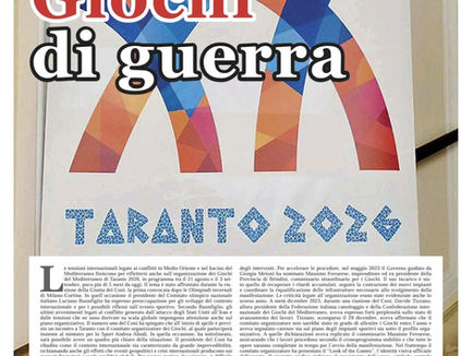 In programma ad agosto a Taranto, dal 21 agosto al 3 settembre