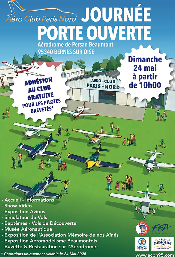 Affiche Journée Portes Ouvertes ACPN mai 2024 aérodrome PersanJPO24mai-Affiche A3 V5.jpg