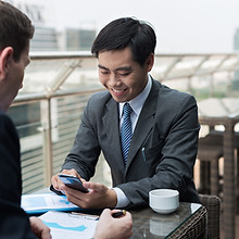 Outdoor Business Meeting