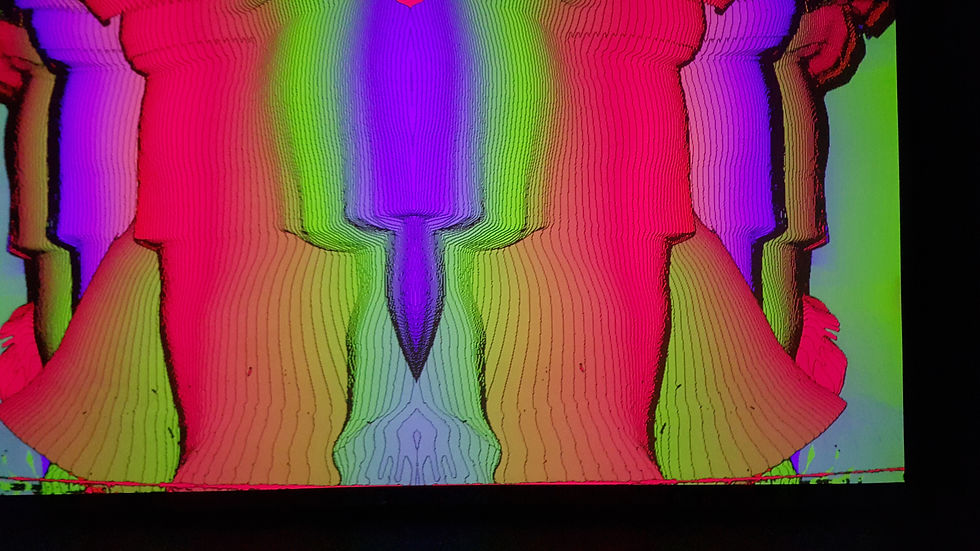 psychedelic self photography #3 / Sari Fishman