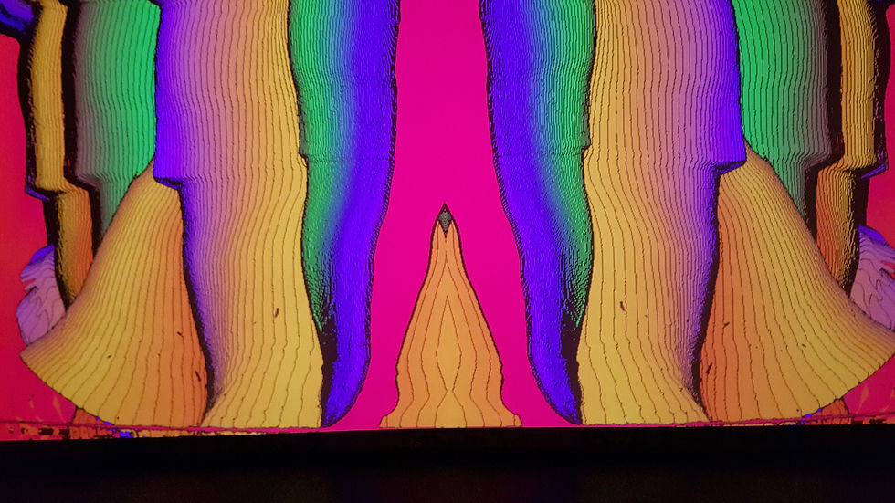 psychedelic self photography #4 / Sari Fishman