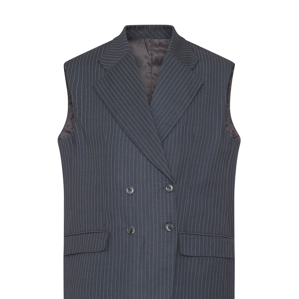 Thumbnail: ADRIANO Women’s Oversized Pinstripe Vest