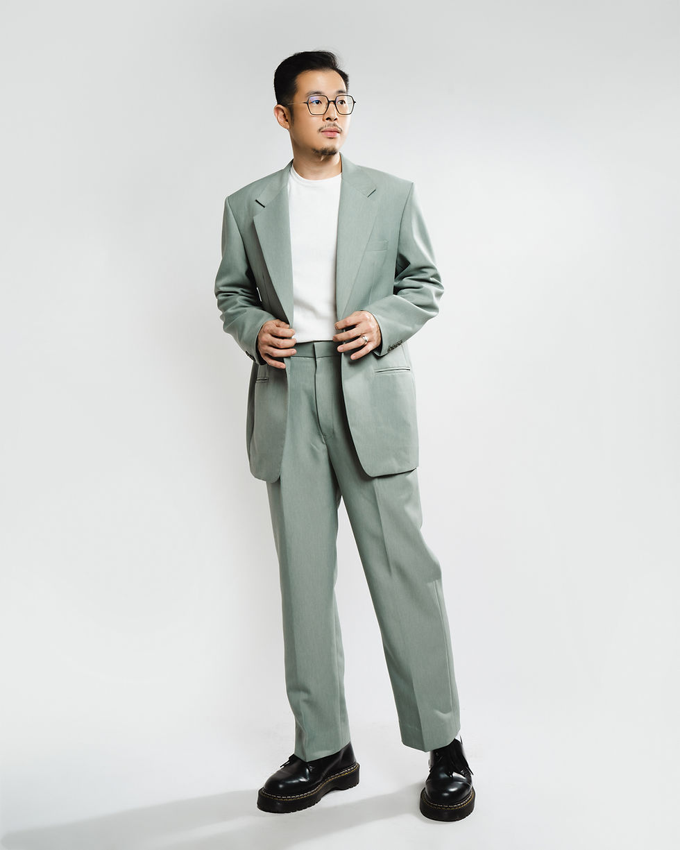 Thumbnail: Men's Oversized Suit Set