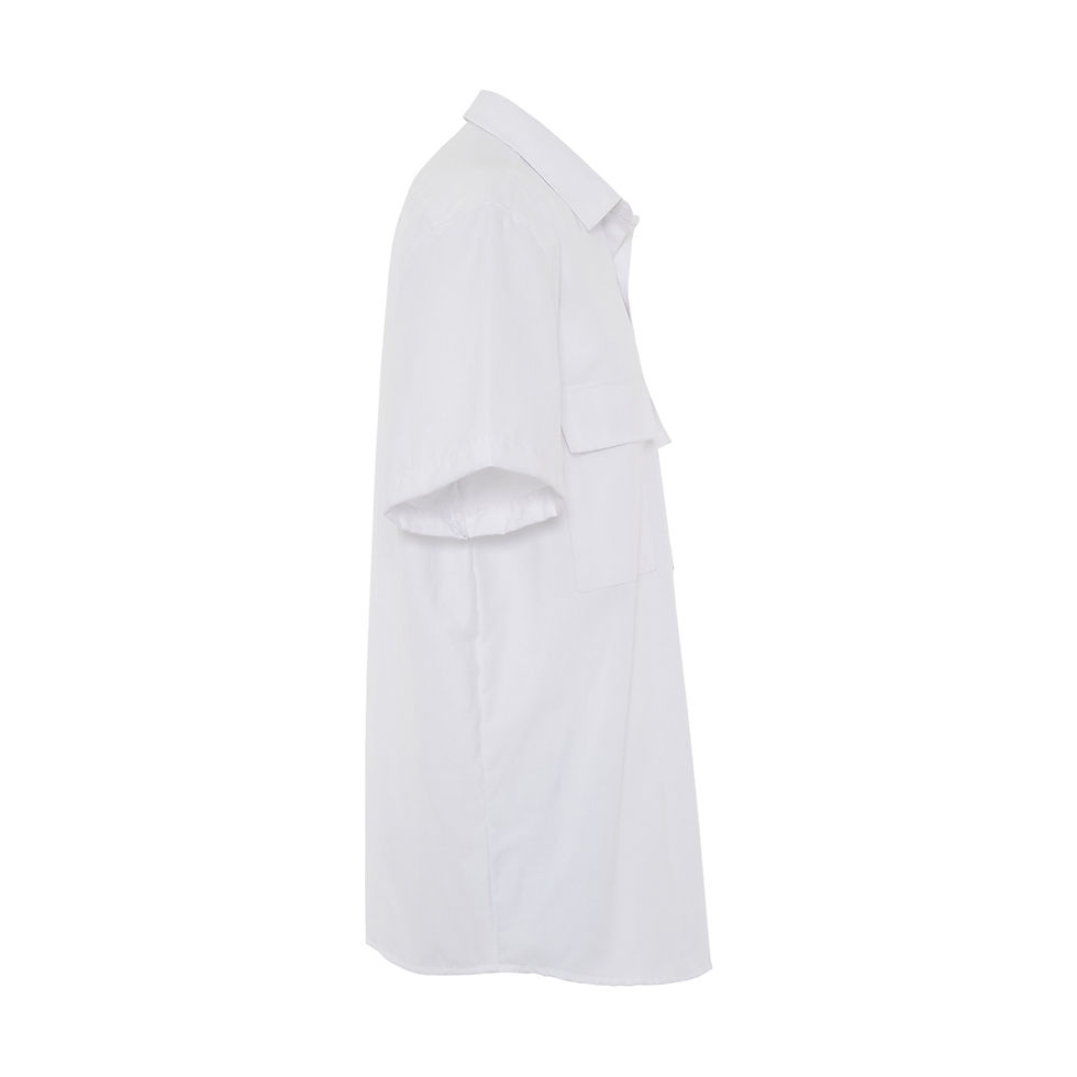 Thumbnail: Men's Oversized Short Sleeves Button Down Shirt
