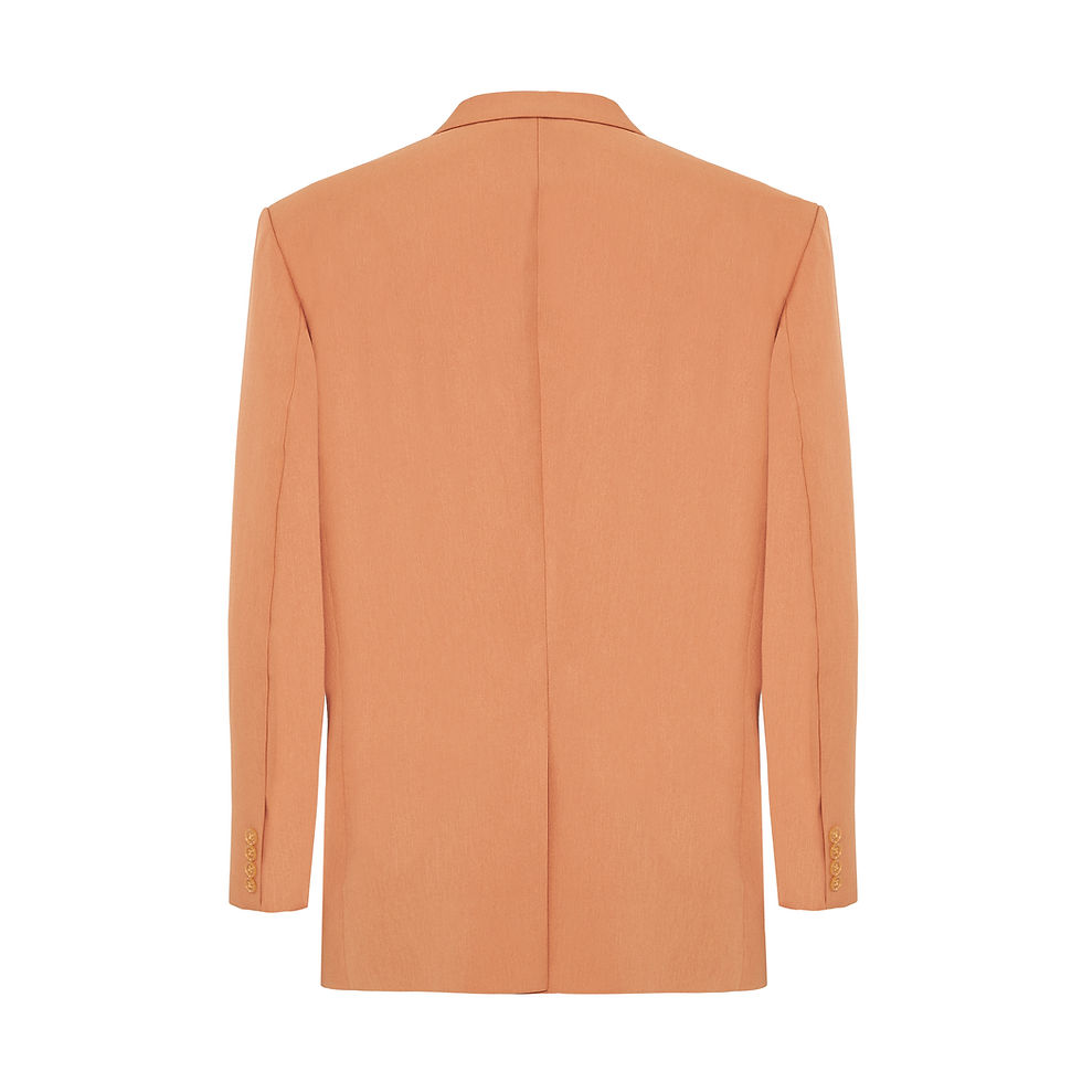 Thumbnail: Men's Wool Blend Oversized Suit Jacket