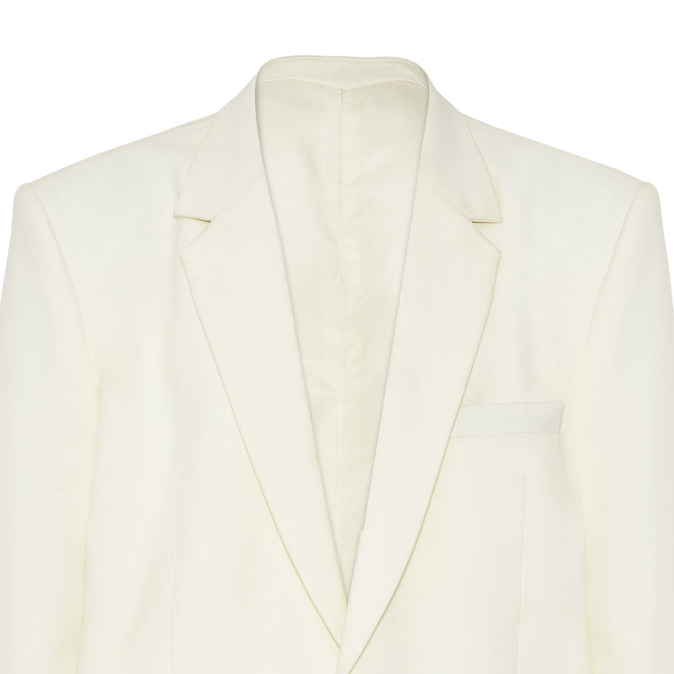 Thumbnail: Men's Wool Blend Oversized Suit Jacket