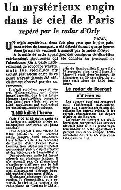Ovni 17-18/02/56 Orly