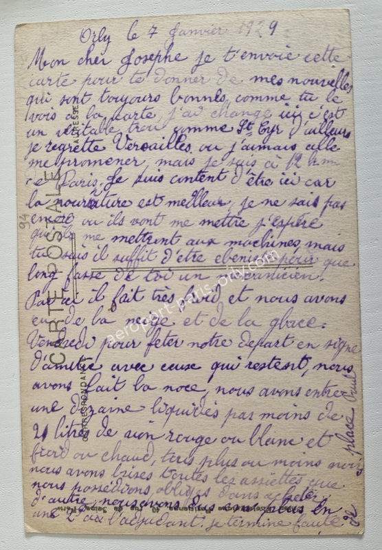 Marine - carte postale marin 1929 (1)mini