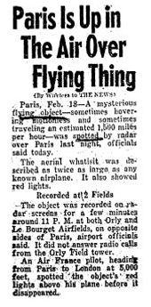 Ovni 17-18/02/56 Orly