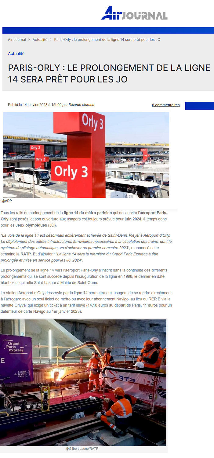 2023-01-14 - ligne 14 - Air Journal