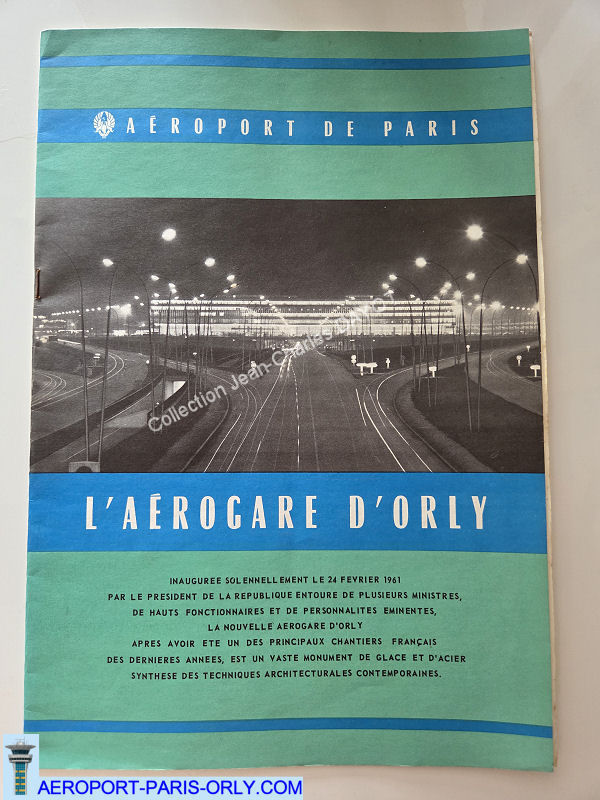 1961 - brochure Laeroport dOrly mini