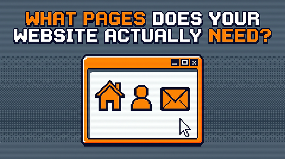 What Pages Does Your Website Actually Need?