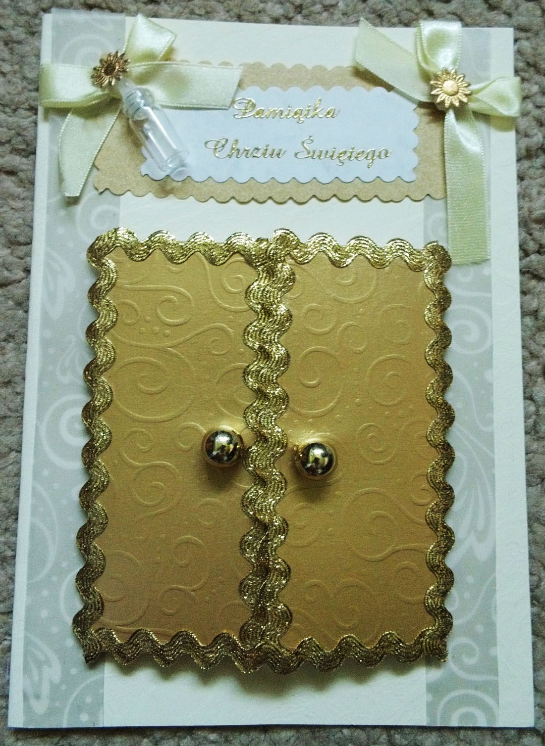 5. Kartka na chrzest