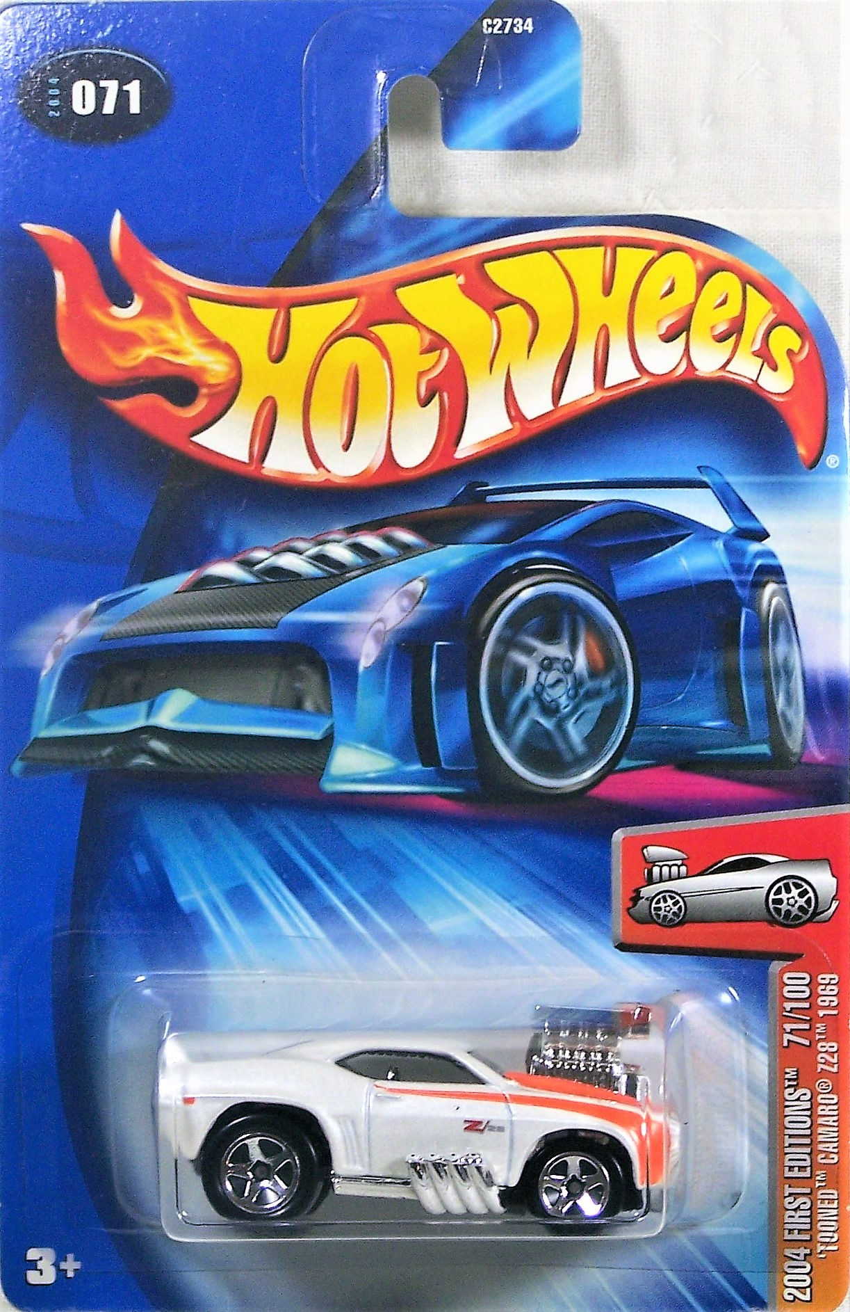 HW04-071(e) .. Tooned 1969 Camaro Z28