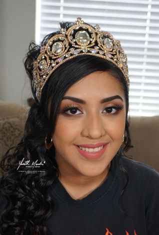 Quinceañera makeup