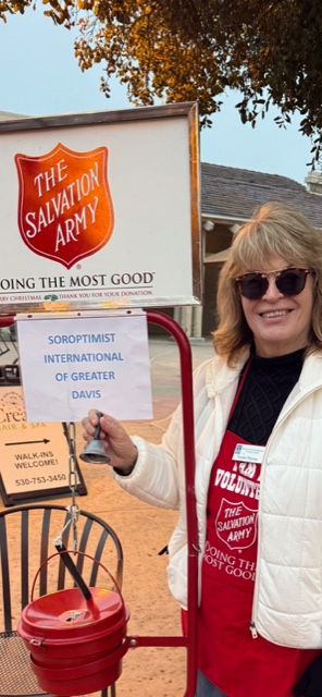 Christmas 2025: Salvation Army Bell Ringing by Susan