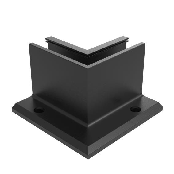 Profilo in Alluminio ad Angolo Interno 90° - AL/ELOX/Sati - nero