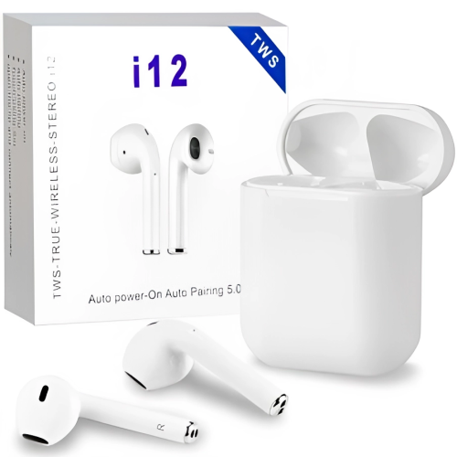 Fone De Ouvido Tws I12 Sem Fio Via Bluetooth | Loja Clinicell Betim