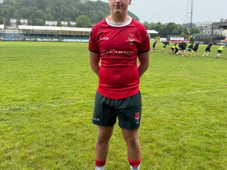 Llanharan RFC latest Welsh Cap.⚫️🔵⚫️🔵🏉