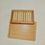 Thumbnail: Two-tier Simple wooden Bamboo soap dish 