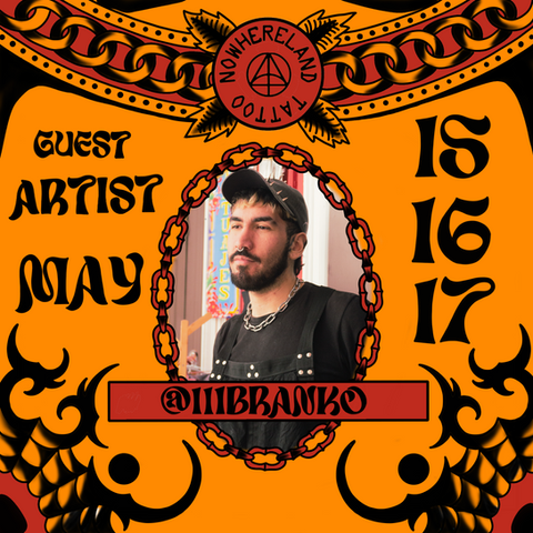 Guest artist poster 8 — Nowhereland Tattoo Berlin