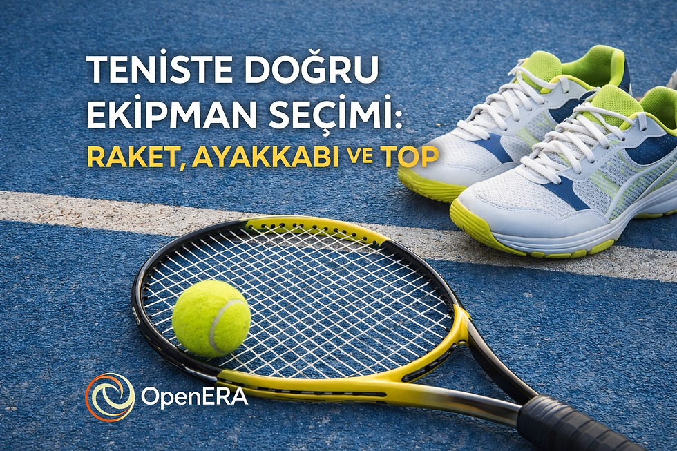 Teniste doğru ekipman seçimi