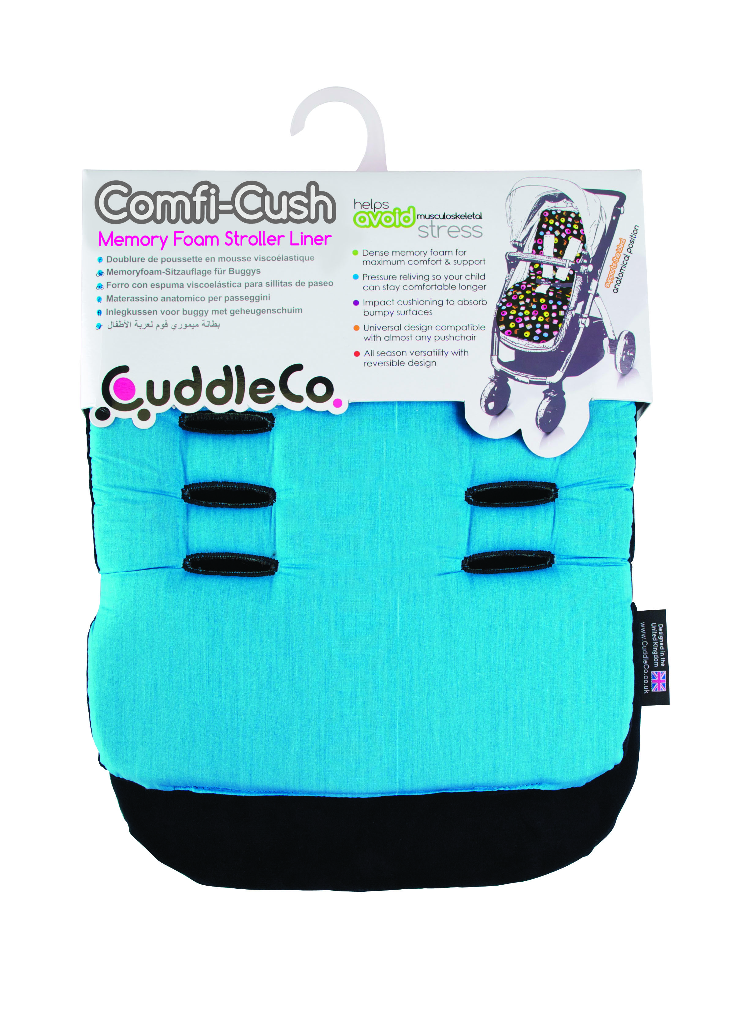 memory foam pushchair liner