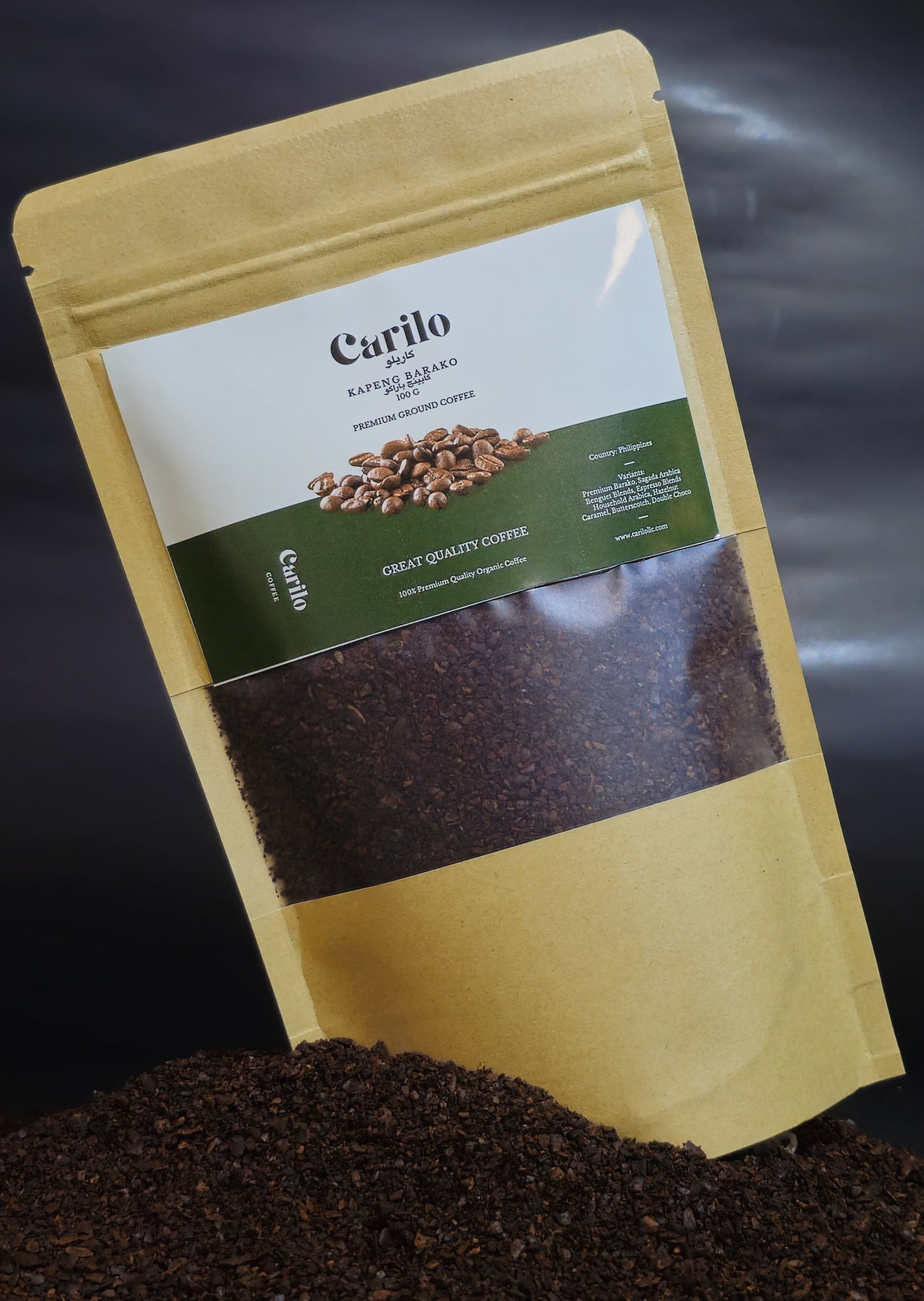 Kapeng Barako (Gound Coffee) 100g Country of Origin: Philippines