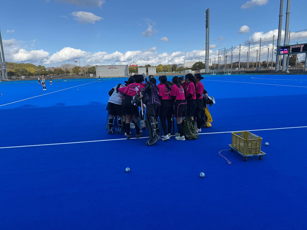 U18女子ホッケー日本代表強化合宿🏑