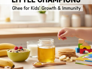 The Best Ghee for Kids: Boosting Immunity and Brain Development Naturally