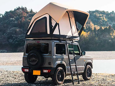 軽自動車で快適な車上泊を実現!ルーフテントの種類と取り付け方法
