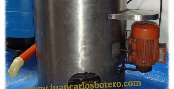 Fijación centrifuga de secado