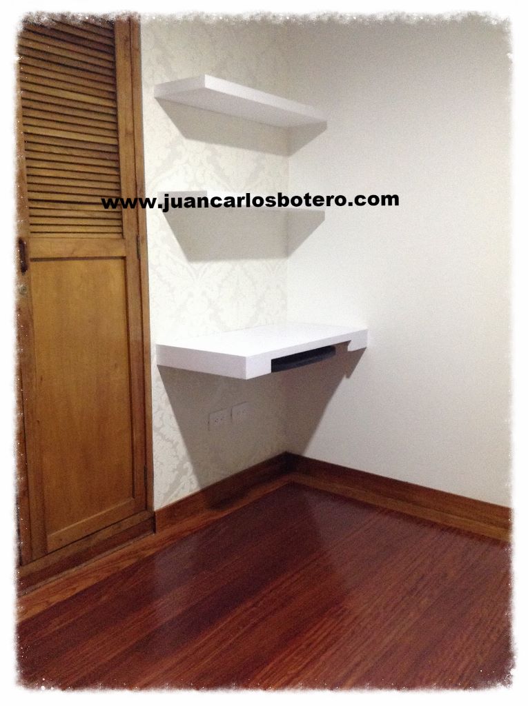 Repisa Flotante Blanca