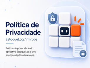 Política de Privacidade — EstoqueLog / rmrops