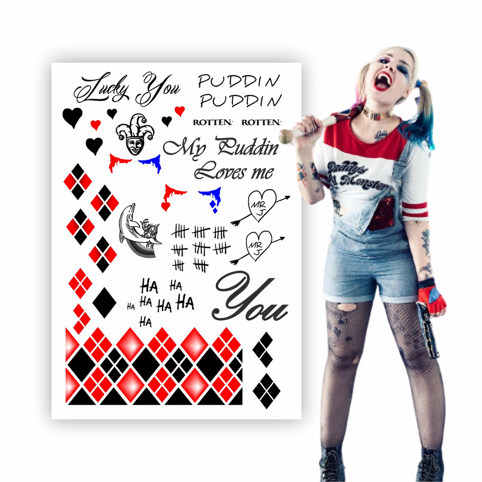 15 Dicas de Fantasia utilizando Tatuagens Temporárias para seu Halloween 2022