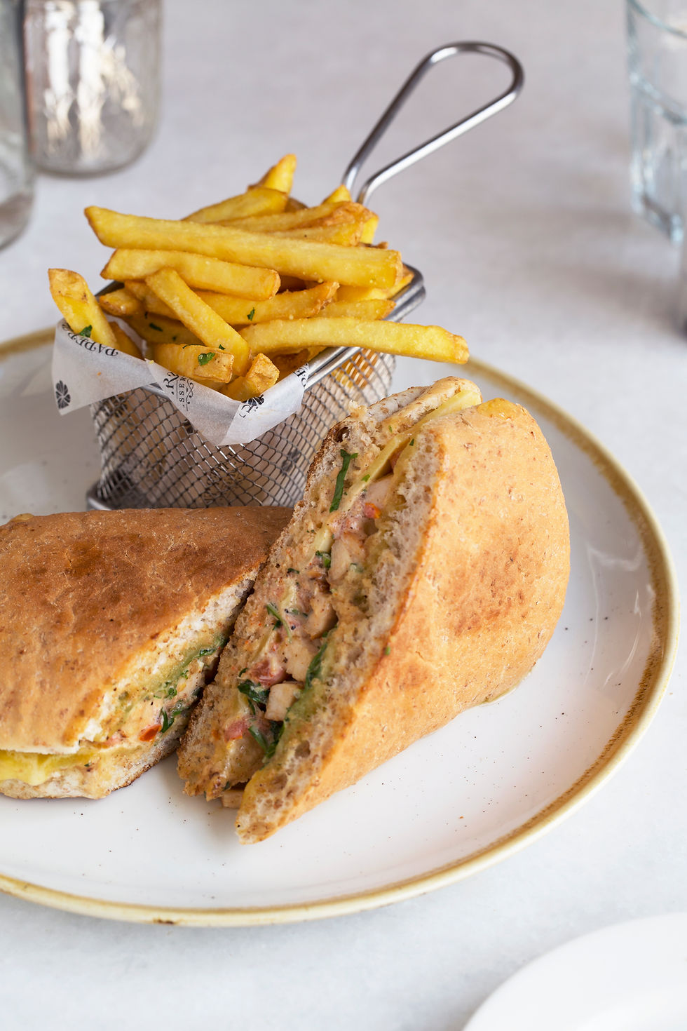 Buffalo chicken sandwich image