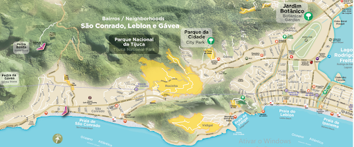 Mapa cultural da Riotur - Reprodução: Riotur