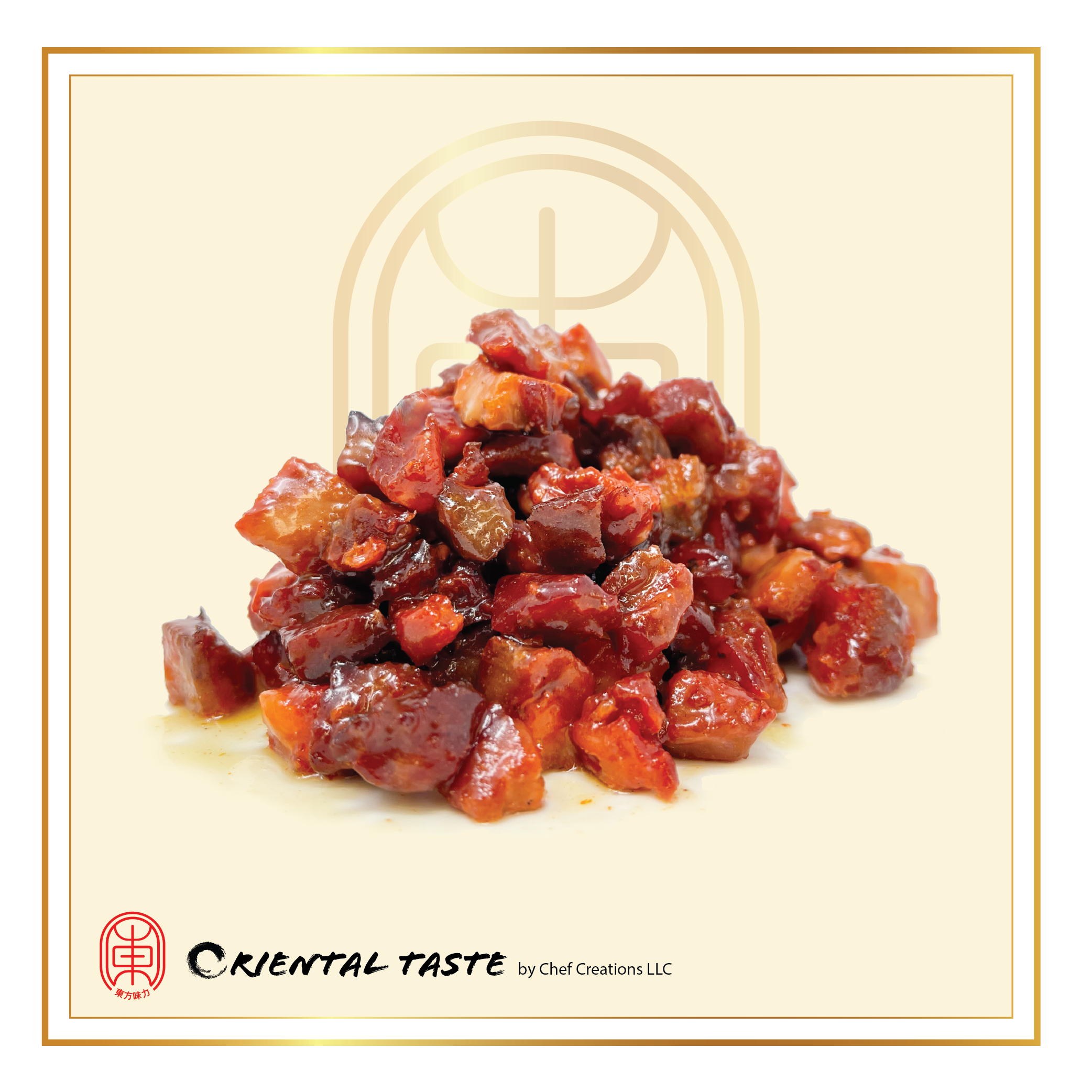 Roasted Pork Cube 20Ib.