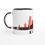 Miniaturbild: Schwarz und Rot  - Köln Skyline  - Tasse aus Keramik