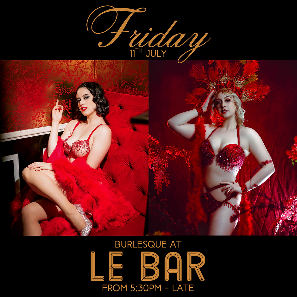 Burlesque at Le Bar