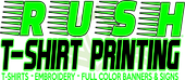 Rush Tshirt Printing Logo 